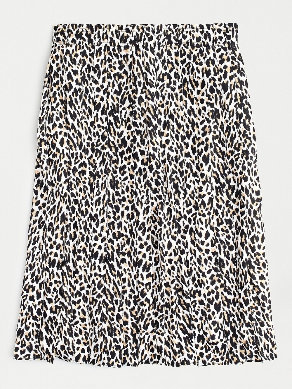 J.Crew Pleated Leopard Print Midi Skirt Women's Size 6 NWOT
